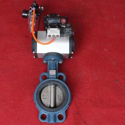 【河北联科阀门】电动D971X对夹式蝶阀-气动蝶阀参数规格型号 河北联科阀门 蝶阀厂家图片_高清图_细节图-河北联科阀门 -