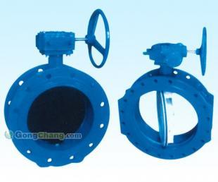 供应蜗轮传动法兰衬胶中线蝶阀_机械及行业设备_世界工厂网中国产品信息库